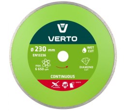 TARCZA DIAMENTOWA GŁADKA DO GLAZURY 230MM VERTO