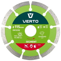 TARCZA DIAMENTOWA SEGMENTOWA 115MM VERTO