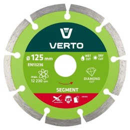 TARCZA DIAMENTOWA SEGMENTOWA 125MM VERTO