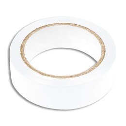 TAŚMA IZOLACYJNA 19MM/10M BIAŁA TOP TOOLS