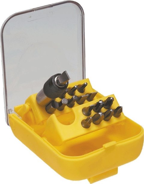 ZESTAW KOŃCÓWEK WKRĘTÓW 18 CZĘŚCI TOPEX