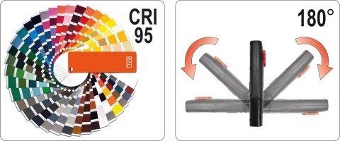 LAMPA 5W DO DOBIERANIA KOLORÓW YATO