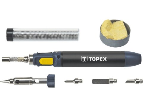 MIKROPALNIK ZESTAW Z KOŃCÓWKAMI DO LUTOWANIA TOPEX