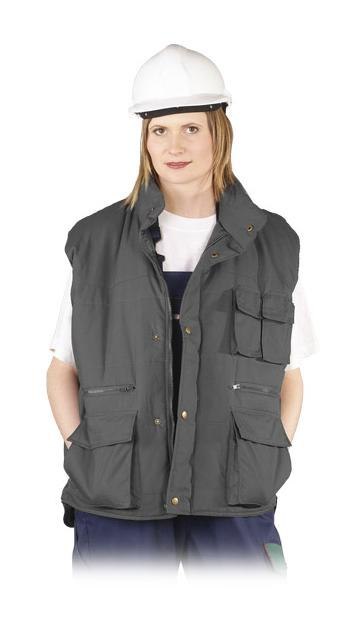 BEZRĘKAWNIK OCIEPLANY KORMORAN SZARY ROZMIAR XL BEZRĘKAWNIK OCIEPLANY KORMORAN SZARY ROZMIAR XL