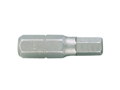 BIT, GROT, KOŃCÓWKA 1/4 HEX 25MM 5,0MM BIT, GROT, KOŃCÓWKA 1/4 HEX 25MM 5,0MM