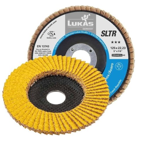 LAMELKA SLTR 125MM CERAMIC P40 LAMELKA SLTR 125MM CERAMIC P40