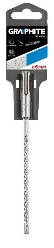 WIERTŁO DO BETONU SDS+ QUATRO 6*210MM WIERTŁO DO BETONU SDS+ QUATRO 6*210MM