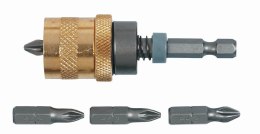 UCHWYT DO KOŃCÓWEK (BITÓW) Z OGRANICZNIKIEM 1/4 TOPEX