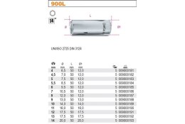 NASADKA DŁUGA SZEŚCIOKĄTNA 1/4'' 4MM BETA