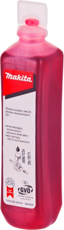 OLEJ DO MIESZANKI DO SILNIKÓW 2-SUWOWYCH 100 ML MAKITA