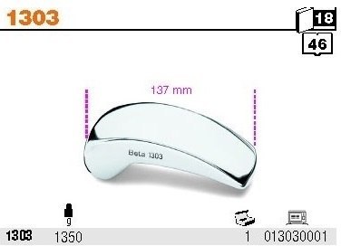 KOWADEŁKO BLACHARSKIE ZAGIĘTE 1350G BETA