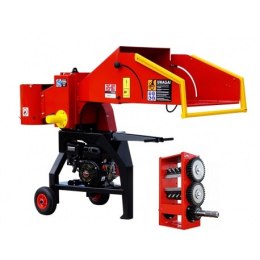 RĘBAK Z NAPĘDEM SPALINOWYM 4 NOŻE 7 KM WALCOWY REMET