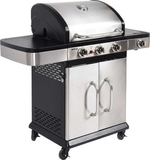 GRILL GAZOWY 3+1 STAL NIERDZEWNA 11,5KW GRILL GAZOWY 3+1 STAL NIERDZEWNA 11,5KW