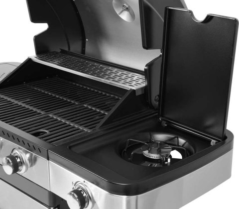 GRILL GAZOWY 3+1 STAL NIERDZEWNA 11,5KW GRILL GAZOWY 3+1 STAL NIERDZEWNA 11,5KW