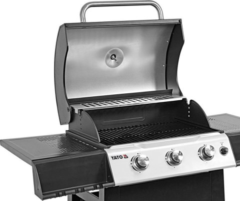 GRILL GAZOWY 3 PALNIKI 9KW LED GRILL GAZOWY 3 PALNIKI 9KW LED