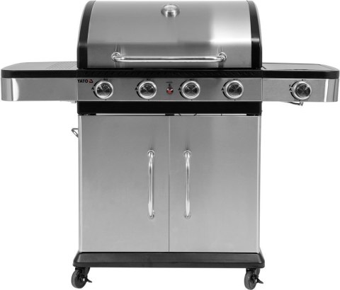 GRILL GAZOWY 4+1 STAL NIERDZEWNA 14,5KW GRILL GAZOWY 4+1 STAL NIERDZEWNA 14,5KW