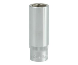 NASADKA DŁUGA 6-KĄTNA CHROMOWANA 3/8'' 16MM
