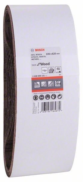 PAP.ŚCIE.RW 100X620 G40 10PC N PAP.ŚCIE.RW 100X620 G40 10PC N