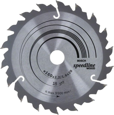 PIŁA TARCZOWA H SPEEDLINE 160*2,4*20Z*18 PIŁA TARCZOWA H SPEEDLINE 160*2,4*20Z*18