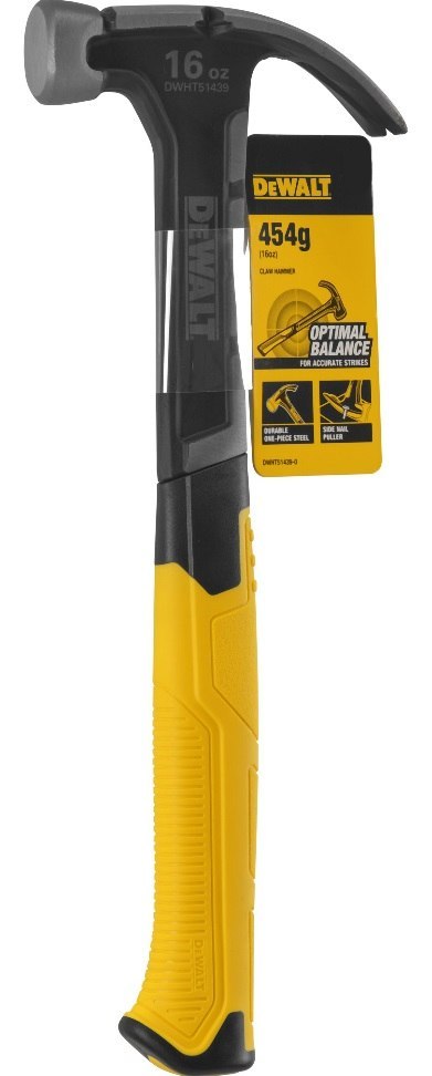 MŁOTEK CIESIELSKI STALOWY ZAKRZYWIONY DEWALT