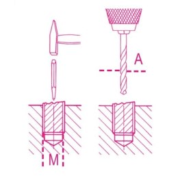 KOMPLET WYKRĘTAKÓW DO URWANYCH ŚRUB I SZPILEK BETA