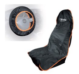 ZESTAW POKROWCÓW NA SIEDZENIA I KIEROWNICĘ BETA