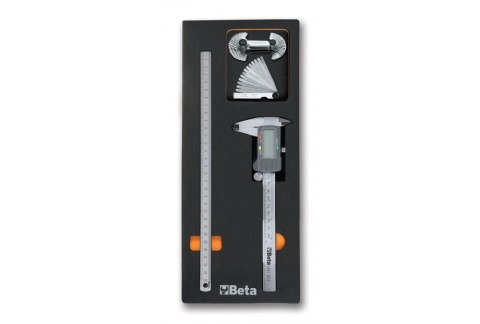 ZESTAW NARZĘDZI 4SZT W MIĘKKIM WKŁ.PROFILOWANYM BETA