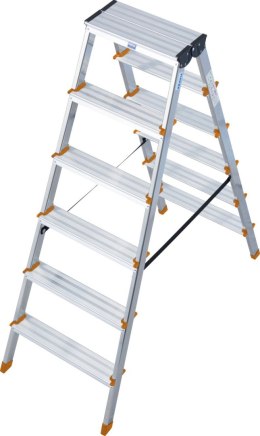 DRABINA ALUMINIOWA DWUSTRONNA DOPPLO 2*6 SZCZEBLI KRAUSE