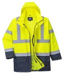 KURTKA OSTRZEGAWCZA OCIEPLANA S766YNR HI-VIS 5W1 XXXXL PORTWEST