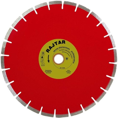 TARCZA DIAMENTOWA SEGMENTOWA RAJTAR 350MM IN CORPORE TARCZA DIAMENTOWA SEGMENTOWA RAJTAR 350MM IN CORPORE