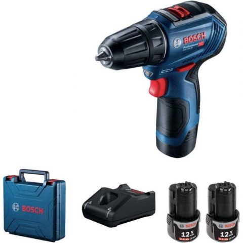 WIERTARKO-WKRĘTARKA AKUMULATOROWA GSR 12V-30 2*2.0AH BOSCH WIERTARKO-WKRĘTARKA AKUMULATOROWA GSR 12V-30 2*2.0AH BOSCH
