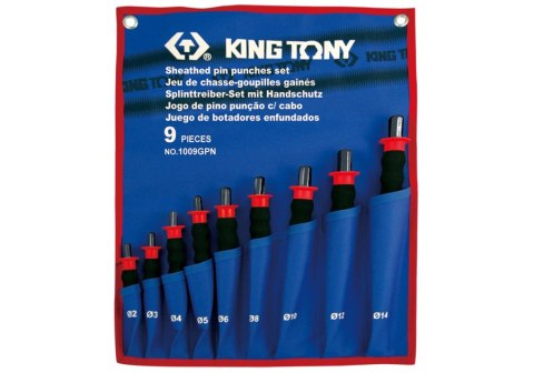 ZESTAW WYBIJAKÓW IGŁOWYCH Z UCHWYTEM 9CZ.2-14MM KING TONY ZESTAW WYBIJAKÓW IGŁOWYCH Z UCHWYTEM 9CZ.2-14MM KING TONY