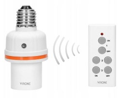 BEZPRZEWODOWE GNIAZDO ŻARÓWKI VIRONE RS-6 + PILOT VIRONE