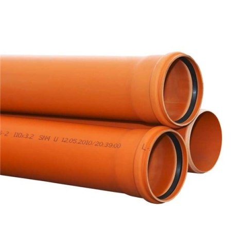 RURA KIELICH ML 200*4.9*2M PVC, SN4 KL. N SPIEN. WAVI-100814 WAVIN