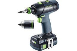 WIERTARKO-WKRĘTARKA T 18+3 C 3.1-PLUS 2*3.1AH FESTOOL