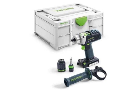 WIERTARKO-WKRĘTARKA UDAROWA QUADRIVE PDC 18/4 - BASIC FESTOOL