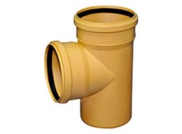 TRÓJNIK PCV KL.S, SZ. S-20 110*110/87ST WAVI-015610 WAVIN