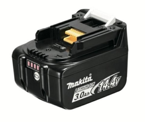 MAKITA | AKUMULATOR BL1430B LI-ION 14.4V 3.0AH | WYDAJNY, KOMPAKTOWY, SZYBKO ŁADUJĄCY MAKITA | AKUMULATOR BL1430B LI-ION 14.4V 3.0AH | WYDAJNY, KOMPAKTOWY, SZYBKO ŁADUJĄCY