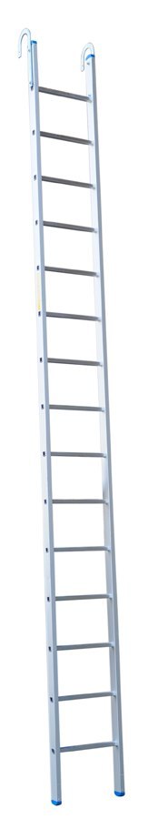 DRABINA ALUMINIOWA OPIERALNA Z HAKIEM 450CM DRABEX DRABINA ALUMINIOWA OPIERALNA Z HAKIEM 450CM DRABEX