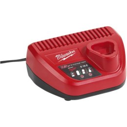 ŁADOWARKA C12 C MILWAUKEE M12™ | Szybkie Ładowanie Akumulatorów Li-Ion | Montaż na Ścianie