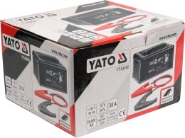 PROSTOWNIK ELEKTRONICZNY Z WSPOMAGANIEM ROZRUCHU 12/24V 30A YATO
