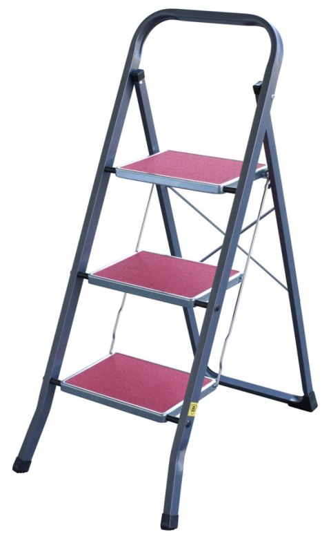 SCHODKI SKŁADANE 69CM 3 STOPNIE DRABEX SCHODKI SKŁADANE 69CM 3 STOPNIE DRABEX