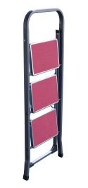 SCHODKI SKŁADANE 69CM 3 STOPNIE DRABEX