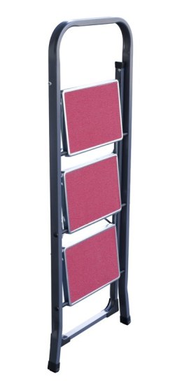 SCHODKI SKŁADANE 69CM 3 STOPNIE DRABEX
