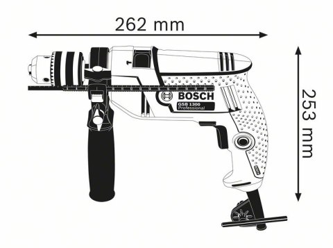 WIERTARKA UDAROWA GSB 550 - ZUW 550W BOSCH WIERTARKA UDAROWA GSB 550 - ZUW 550W BOSCH