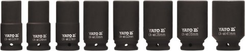 ZESTAW NASADEK UDAROWYCH DŁUGICH 3/4'' 8 SZTUK YATO ZESTAW NASADEK UDAROWYCH DŁUGICH 3/4'' 8 SZTUK YATO