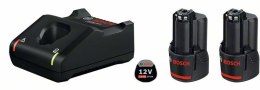 ZESTAW STARTOWY GBA 12V 2*2.0AH + ŁADOWARKA BOSCH GAL 12V-40 – SZYBKOŚĆ I WYGODA