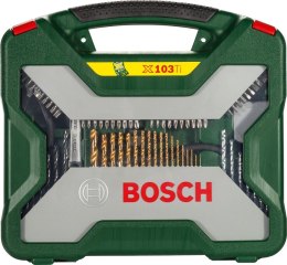 ZESTAW WIERTEŁ I BITÓW TITANIUM X-LINE 103-CZĘŚCIOWY BOSCH