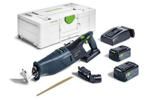 PIŁA SZABLASTA AKUMULATOROWA RSC 18 EB-PLUS 2*5.0AH FESTOOL