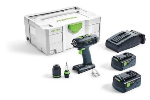 WIERTARKO-WKRĘTARKA AKUMULATOROWA T 18+3 LI 5,2-PLUS FESTOOL